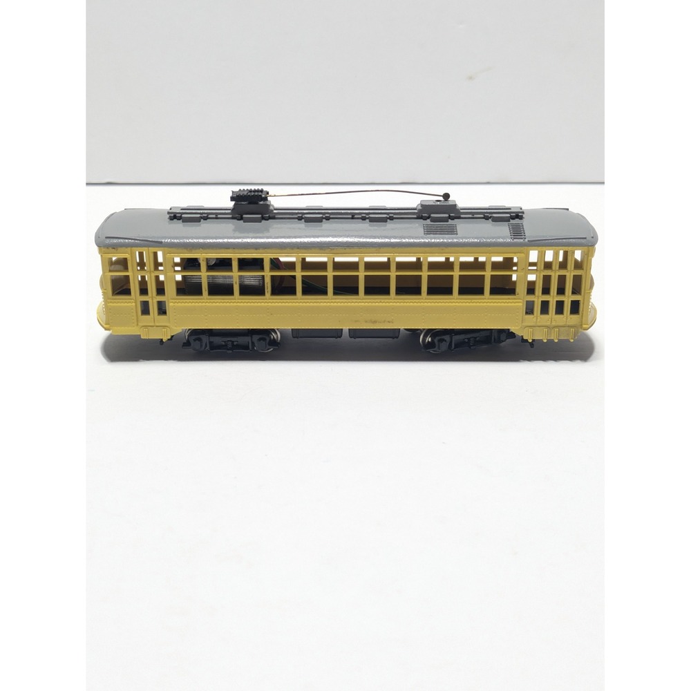 Ken Kidder Vintage HO Scale Double-Truck Birney Powered Trolley Japan